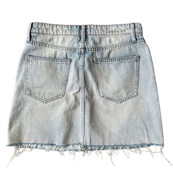 Current/Elliott The 5 Pocket Mini Skirt Size 27 - Picture 6 of 9